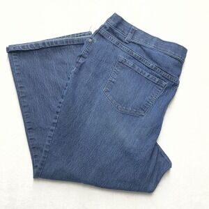 CJ Banks Crop Jeans Womens Petite 24W Casual Basics